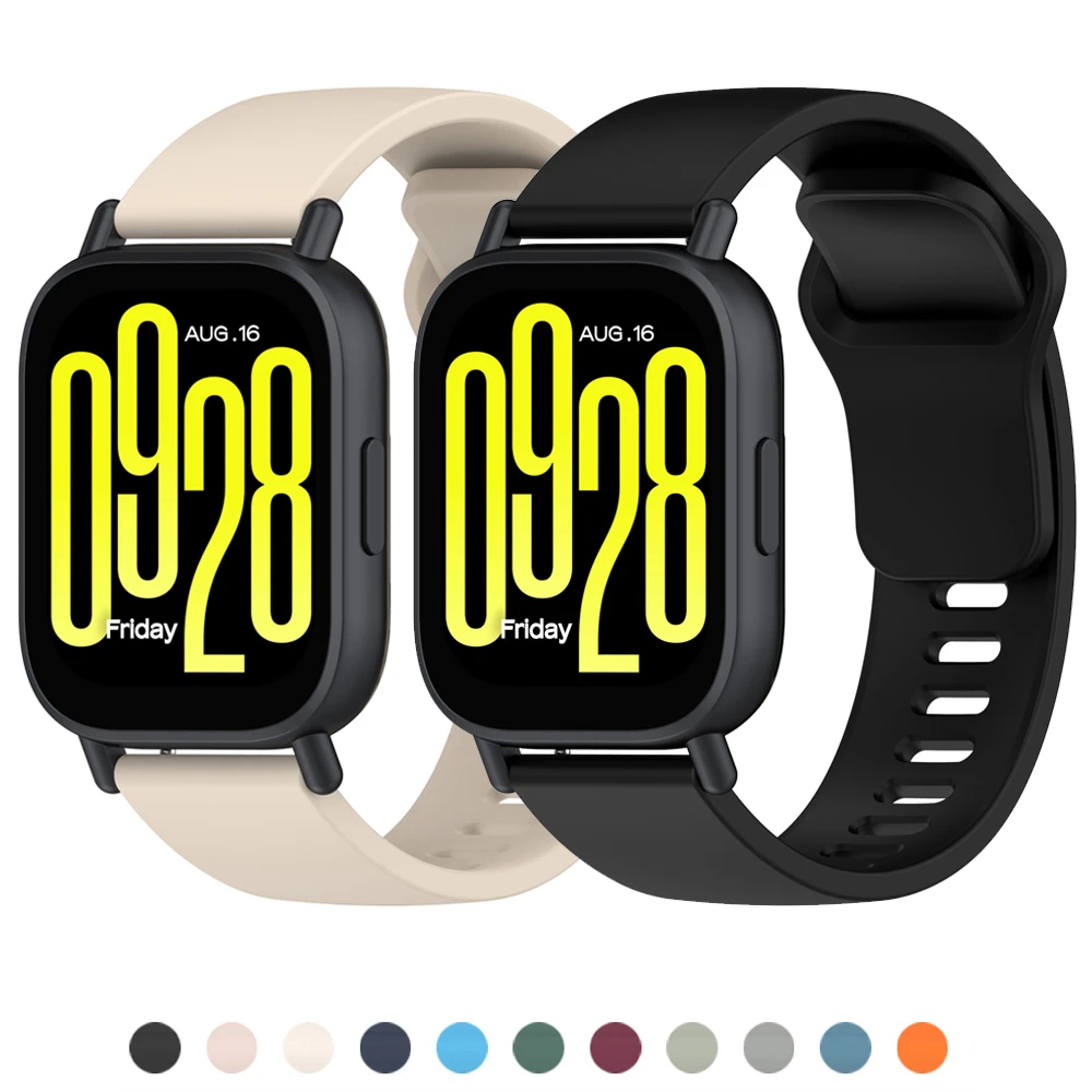 Original Silikonarmband für Xiaomi Redmi Uhr 5 Active Smart Watch Zubehör 22 mm Sport Correa Armband Redmi Uhr 5 Lite Band