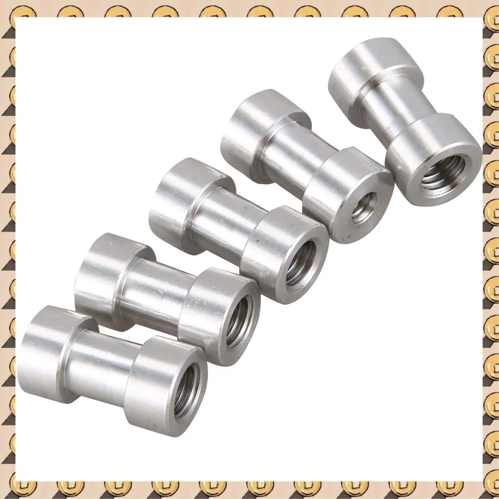 برغي كاميرا A003، 42 قطعة 1/4 بوصة 3/8 بوصة محول مسامير ملولبة 1/4 بوصة محول الحذاء الساخن مجموعة رأس كرة الكاميرا