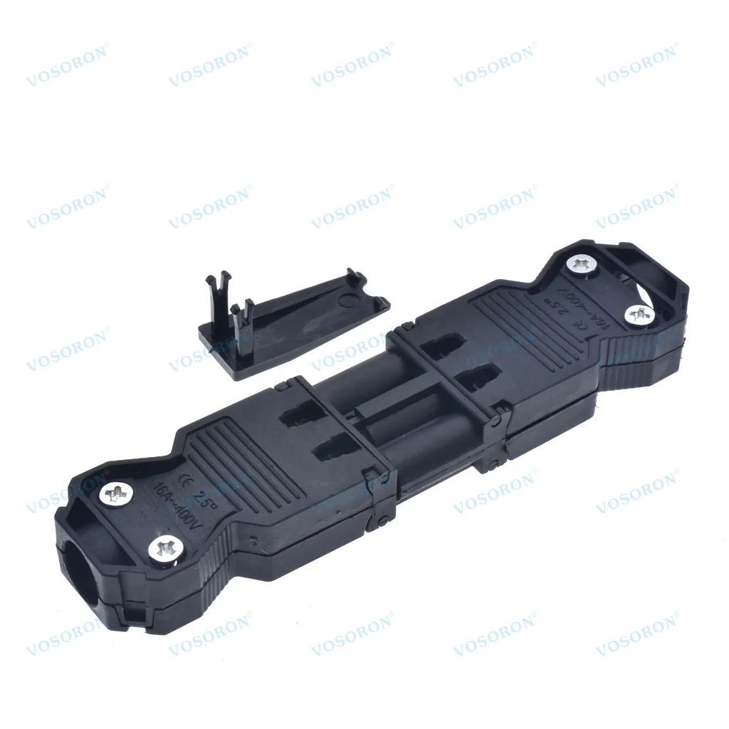 400V 16A 3 Pin Male Female Power Wiring Assembly Plug Connector for Lighting Fixtures