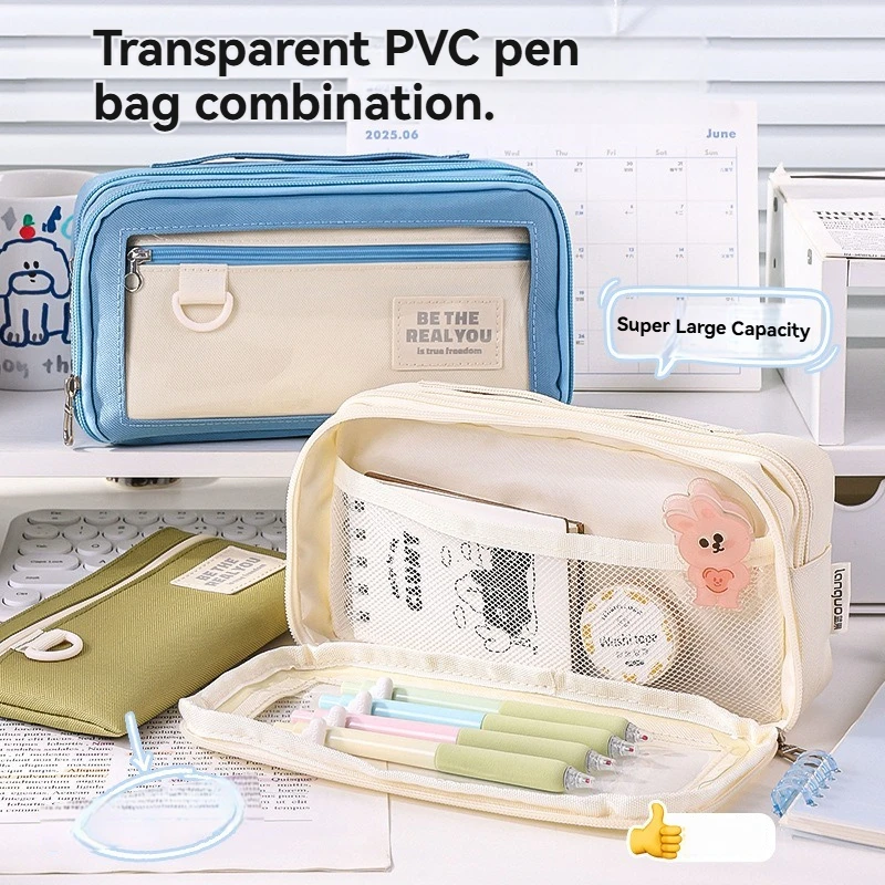 bolsa-de-papelaria-bloqueada-por-cores-para-estudantes-da-escola-primaria-e-secundaria-simples-bolsa-de-caneta-de-grande-capacidade-japonesa-e-coreana-dupla