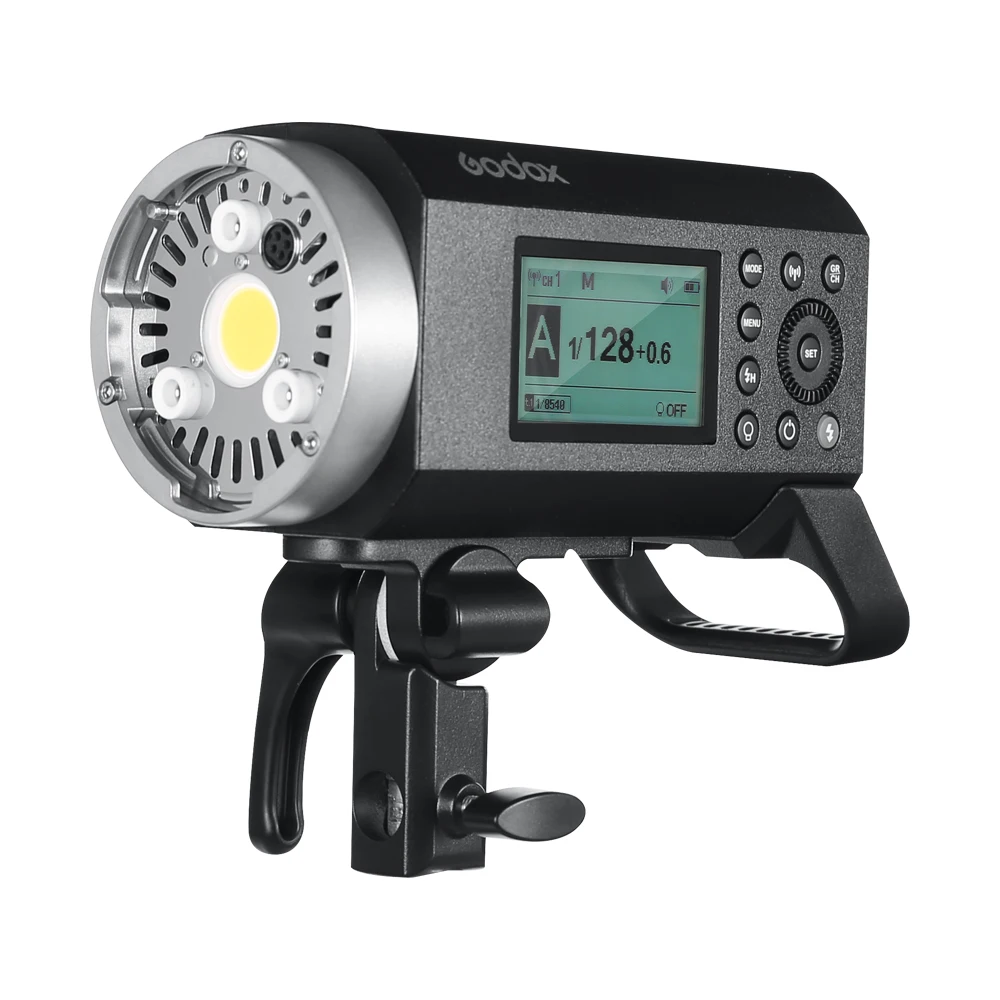 Godox-Flash AD400 Pro TTL WITSTRO, todo en uno, para exteriores, TTL, HSS, iluminación de fotografía, 2,4G, inalámbrico, AD400PRO