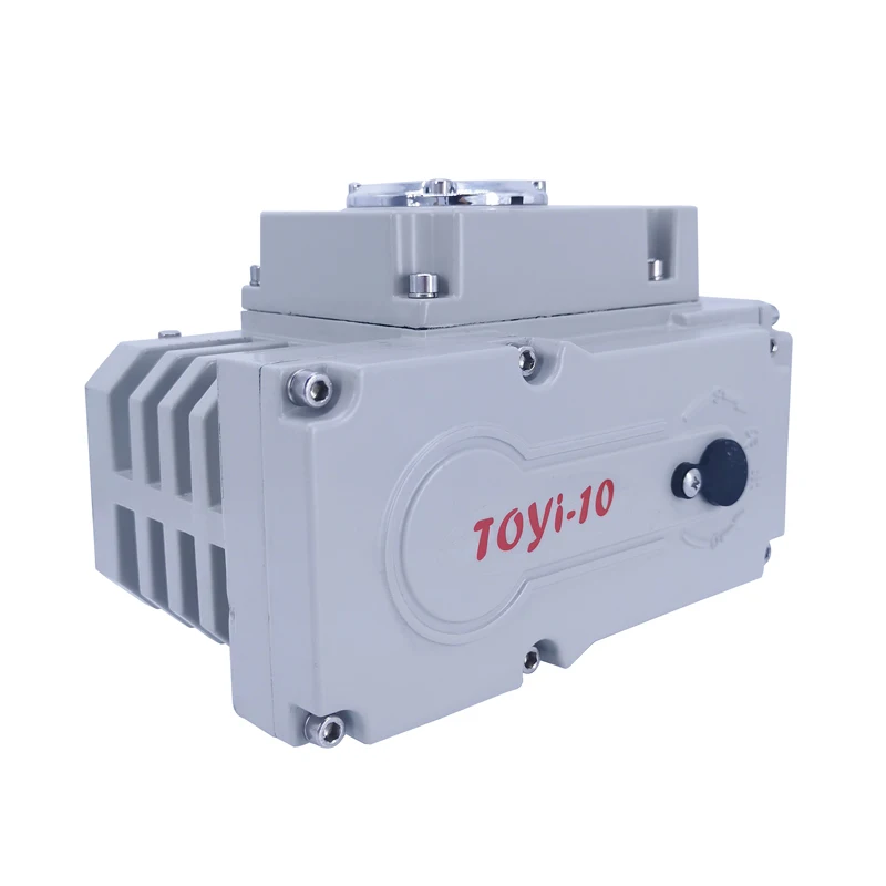 90 Degree Rotary AC220V 4-20mA touch screen electric Valve motorized electric rotary actuator for ball/butterfly valve