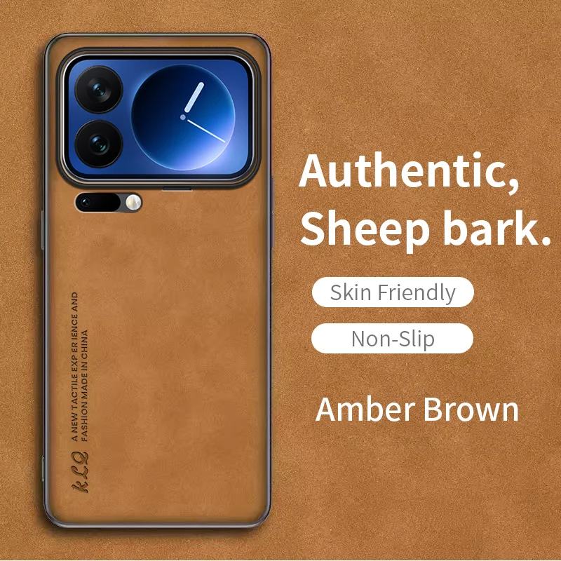 حافظة هاتف جلدية كبار الملمس لهاتف Xiaomi 17 Pro Max Xiaomi 17 Pro 15 Ultra 14 T Pro حافظة مضادة للسقوط ممتصة للصدمات