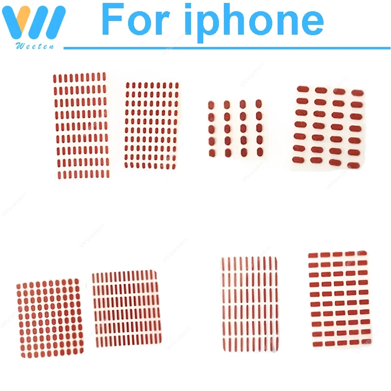 For iPhone X/XS/XS Max XR 11 12 13 14 15 16 Mini Plus Pro Max Waterproof Warning Label Sticker Seal Warranty Indicator Warranty