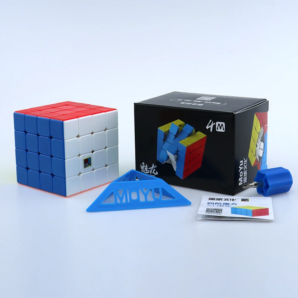 MoYu Meilong Magnetic Speed Cube Fidget Toys, 2x2, 3x3, 4x4, 5x5, Pyraminx M, 2M, 3M, 4M, 5 M