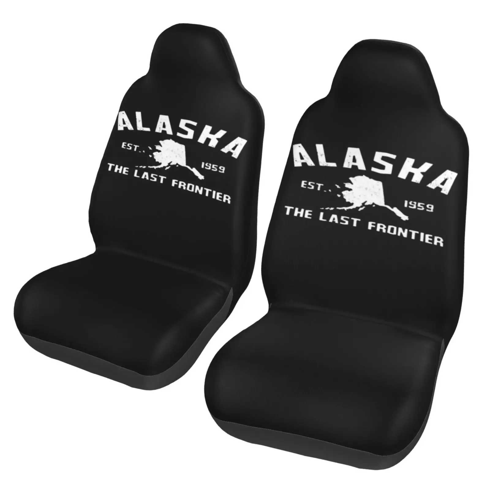 Alaska Eastern 1959 Car Seat Cover Anti-Spatter Protection Kit - 2 Pieces - Suitable for All Seasons Seat Protection