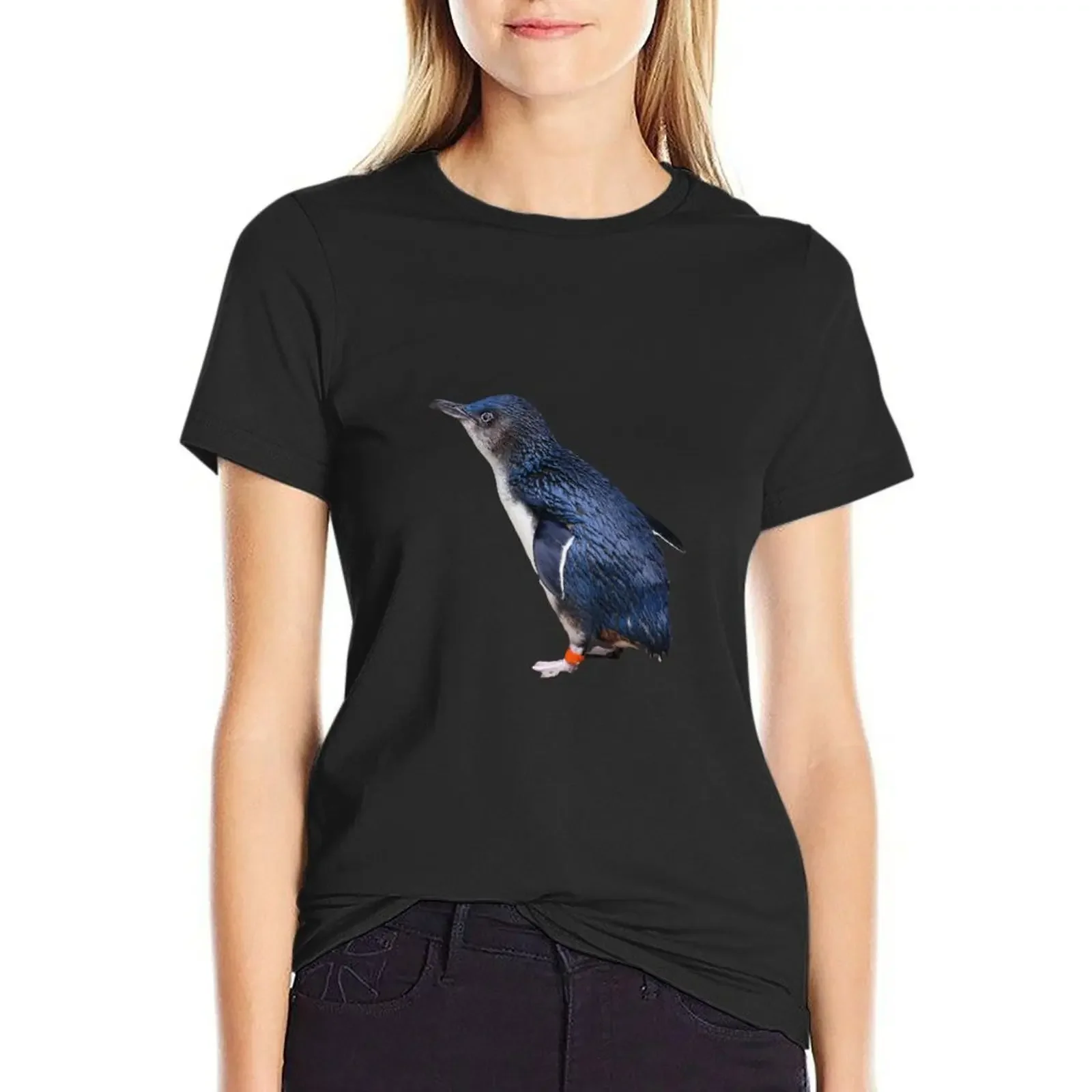 

Fairy Penguin T-Shirt vintage clothes sports fans plus sizes western t-shirt dress for Women