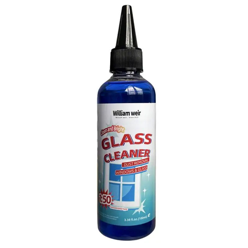 

Oil Film Remover For Glass 100ml Glass Degreaser Oil Stain Remover For Glass Window Glass Cleaner Glass Water Stains remover