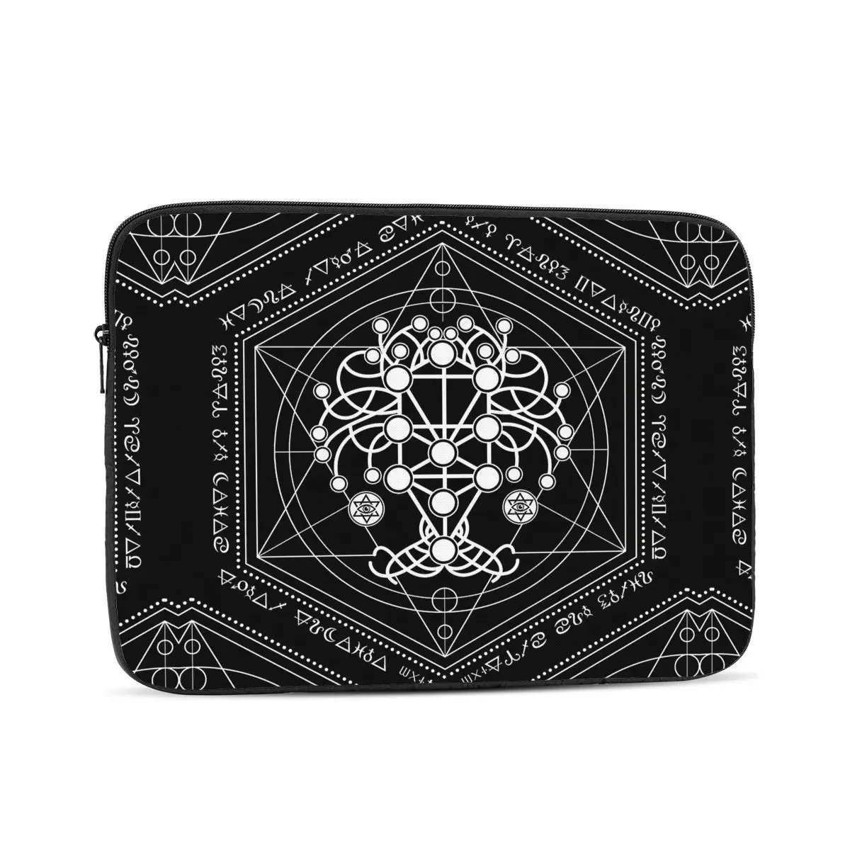 Leviathan Pentagram Kabbalah The Tree Of Life Sacred Geometry Ornament  Laptop Cover Case Laptop Sleeve Bag Portable Cover