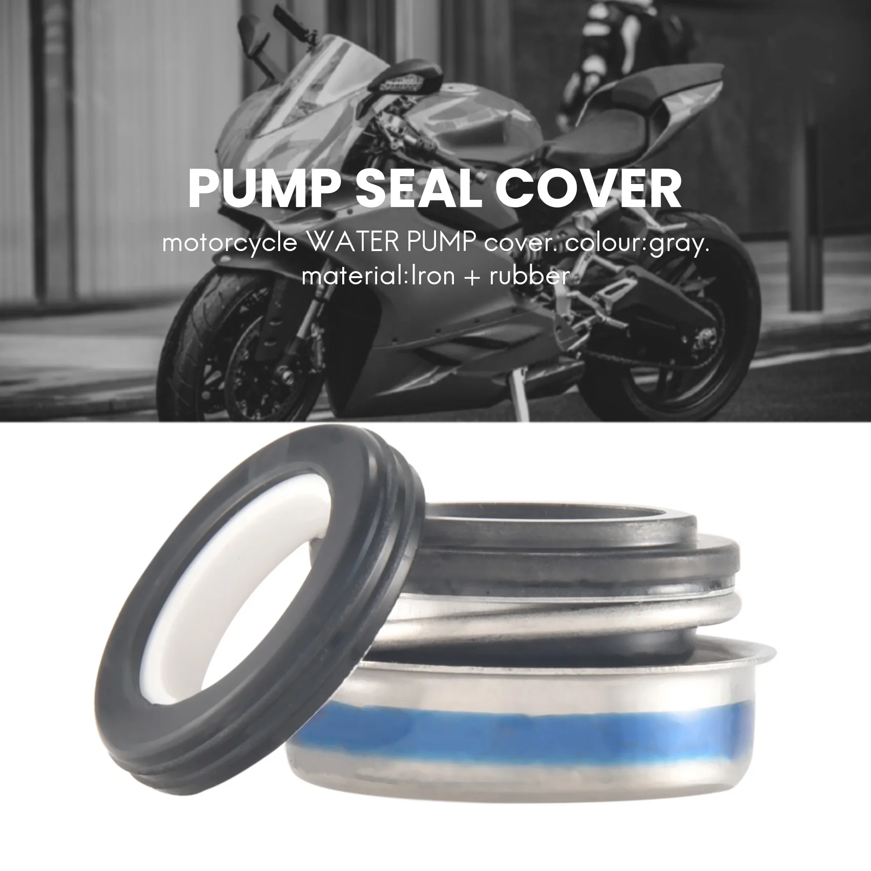 

WATER PUMP SEAL MECHANICAL Fits for KAWASAKI KL600 1985 1986 / KLR650 KL650 1987-14