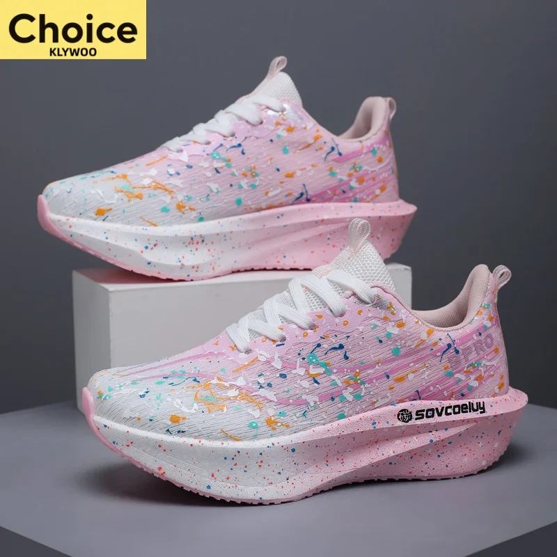 

Кроссовки для бега с карбоновой пластиной, специализированные для марафона, мужские и женские, дышащие, легкие, удобные, для спорта и тренировок