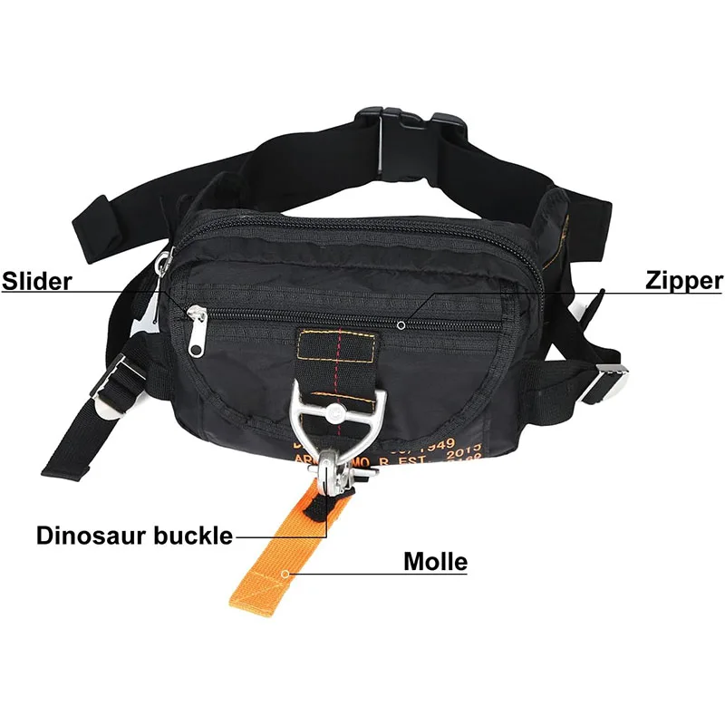 Fanny Pack Waist Packs for Men Women Waist Bag Hip Pack for Travel Hiking Running Outdoor Sports
