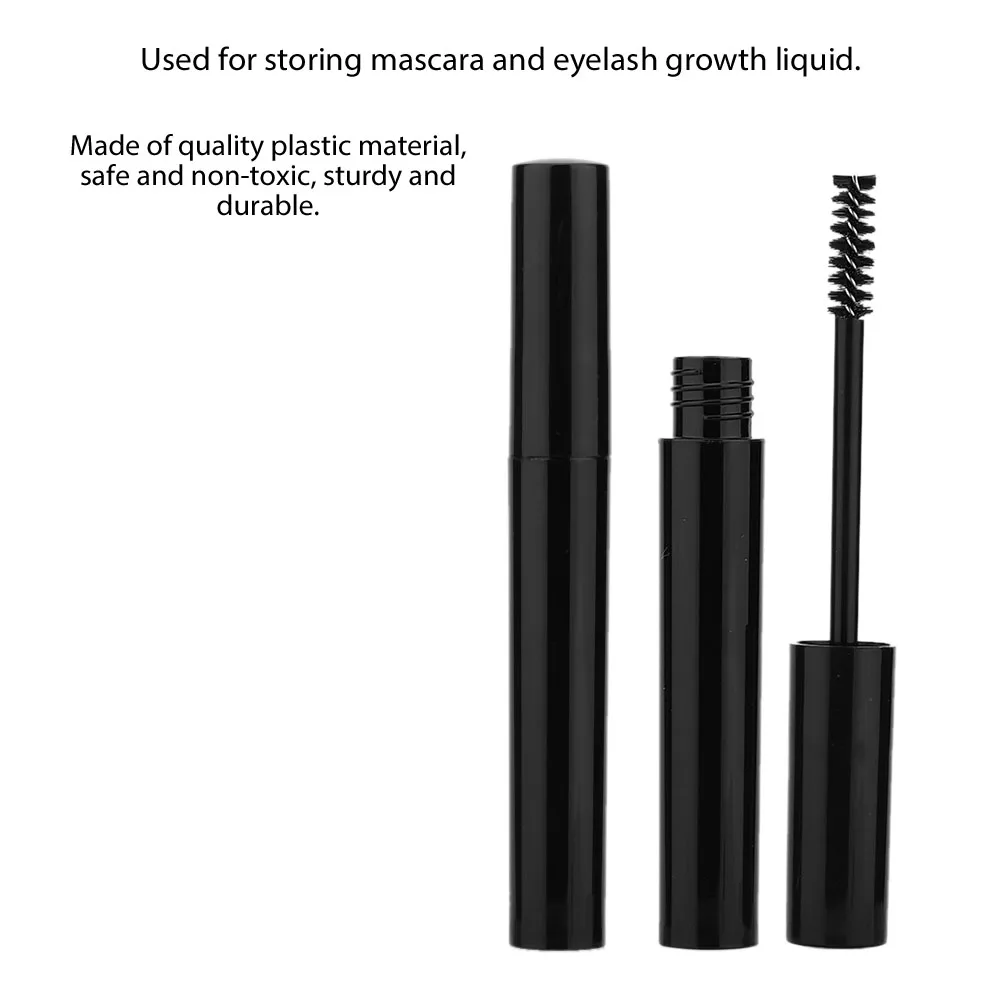 10 Stuks Lege Mascara Buis Zwarte Wimper Groei Vloeibare Container Fles Cosmetisch Gereedschap 3Ml