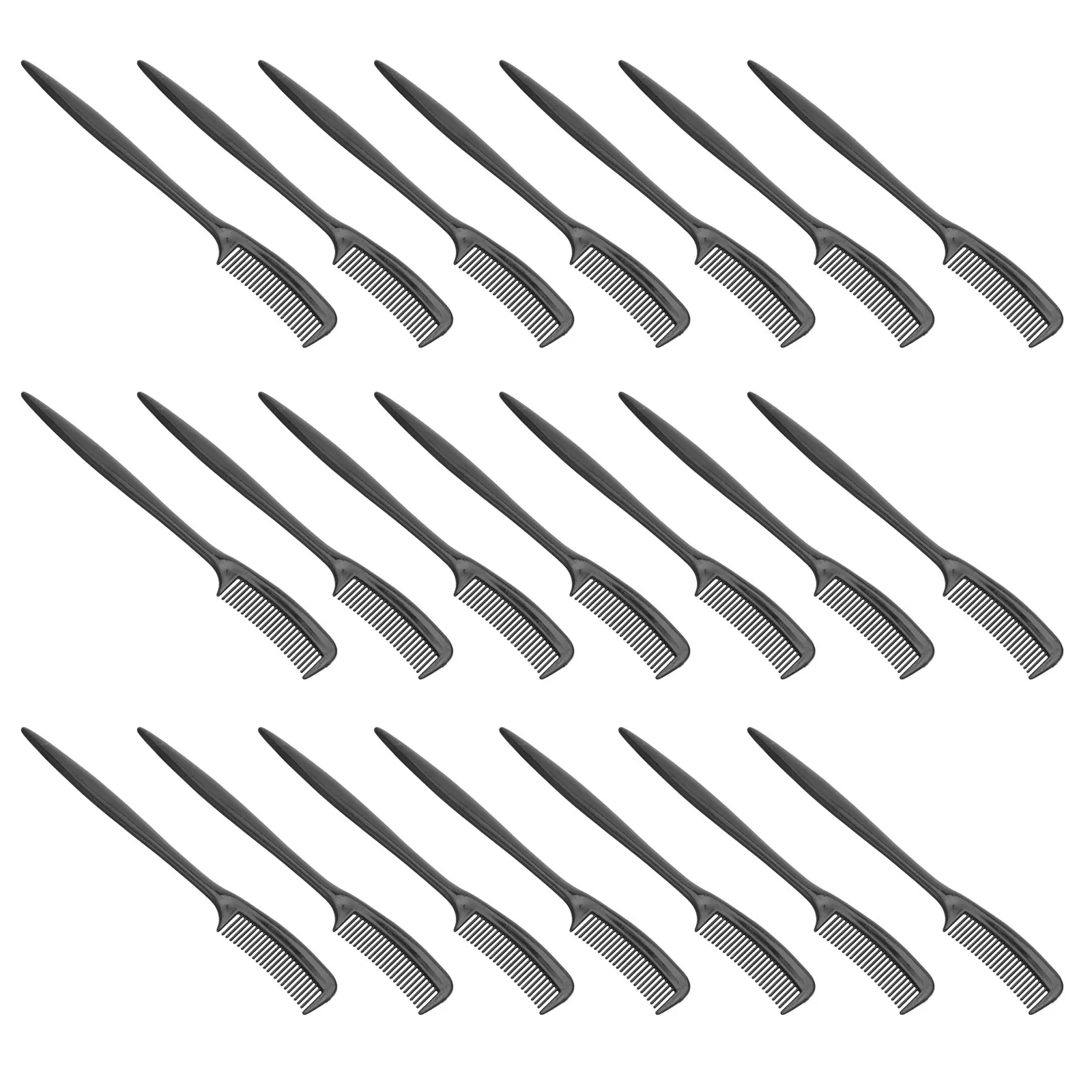 100Pcs Mini Eyebrow Eyelash Comb Lash Separator Tool Portable Beauty Makeup Lash and Brow Brush Small Lightweight Black