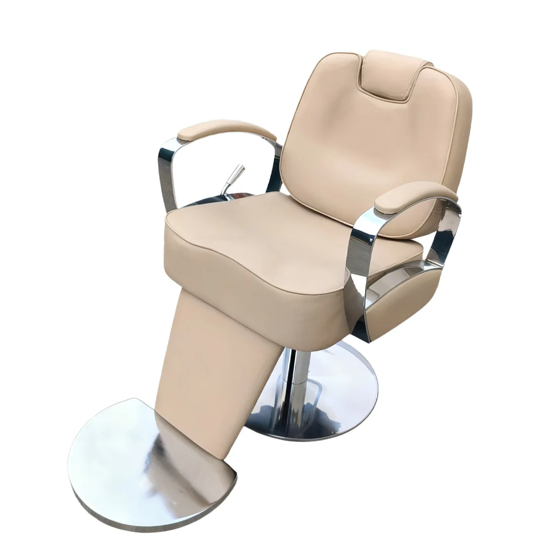 Professional Heavy Duty Vintage Hydraulic Recumbable Salon Furniture Hair Salon Chair For Sale