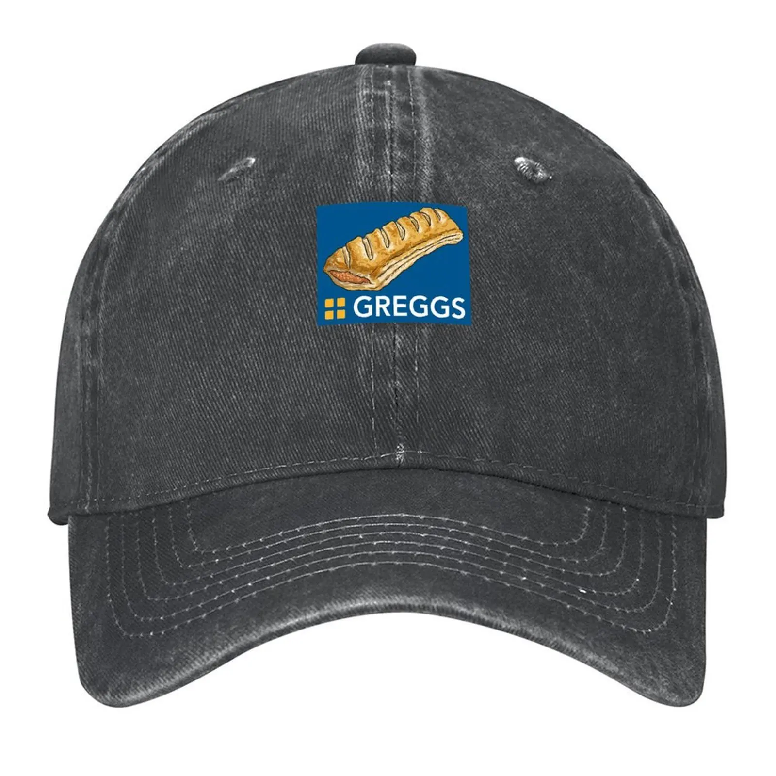 

GREGGS logo with Sausage Roll Baseball Cap Beach Bag Military Tactical Cap fishing caps man luxury woman cap Golf Women Men's