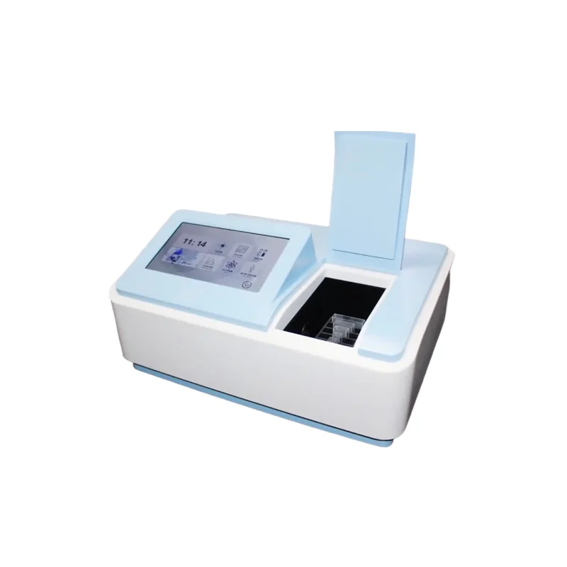 

2025 UV visible Single Beam spectrophotometer with Cuvette Quartz Glass Cuvette