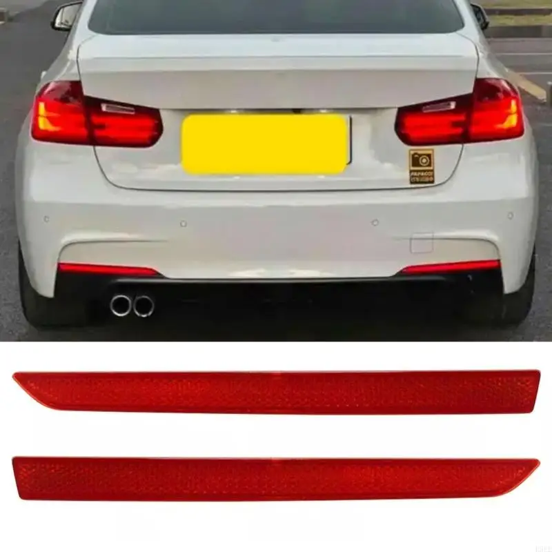 Fitment-Specific Rear Bumper Lens Insert for F80 F82 F83, Red Lens Finish, Plastic Housing, Rear Repair Use Part H9EE