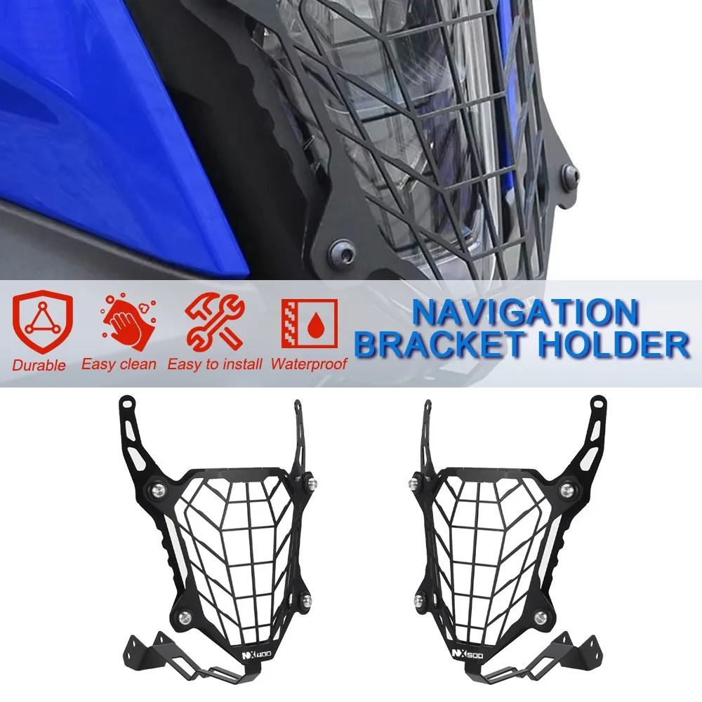

2025 2024 2023 NX400/500 For Honda NX400 NX500 2023-2025 Motorcycle Headlight Grille Guard Cover Protection Protector Accessorie