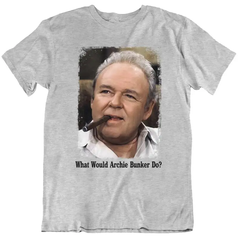 أرشي بنكر الكل في الأسرة التلفزيون Wwd ريترو مضحك تي شيرت جديد #1