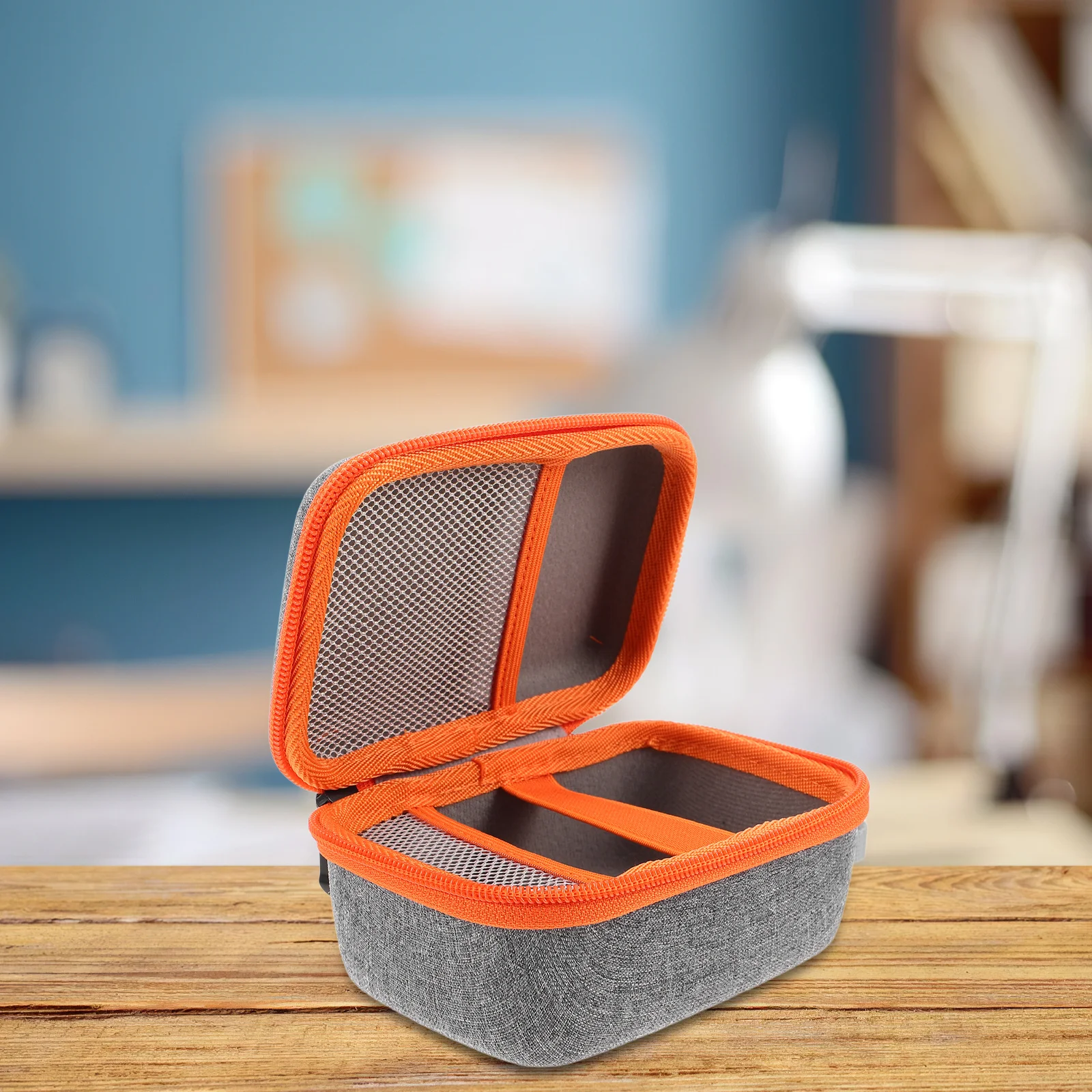 حقيبة مشغل الموسيقى الصغيرة المحمولة إيفا هارد شل حافظة جهاز الصوت تخزين حامل السفر لاعب حامي الحاويات الراديو #1