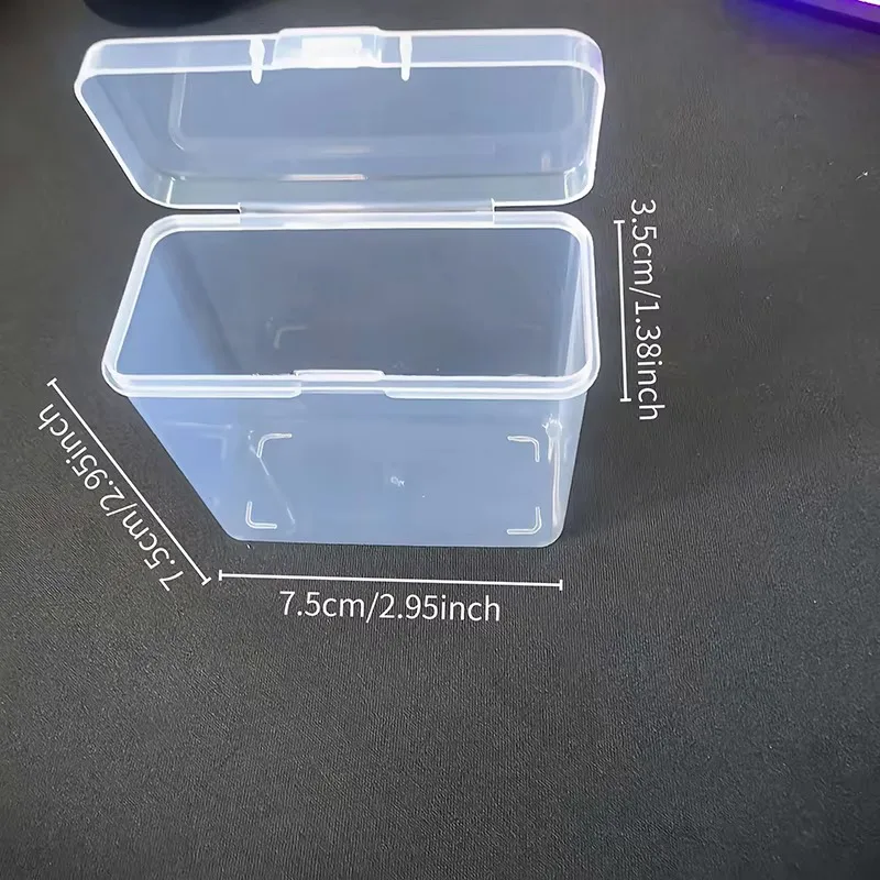 Multi Compartment Transparent Tool Storage Box