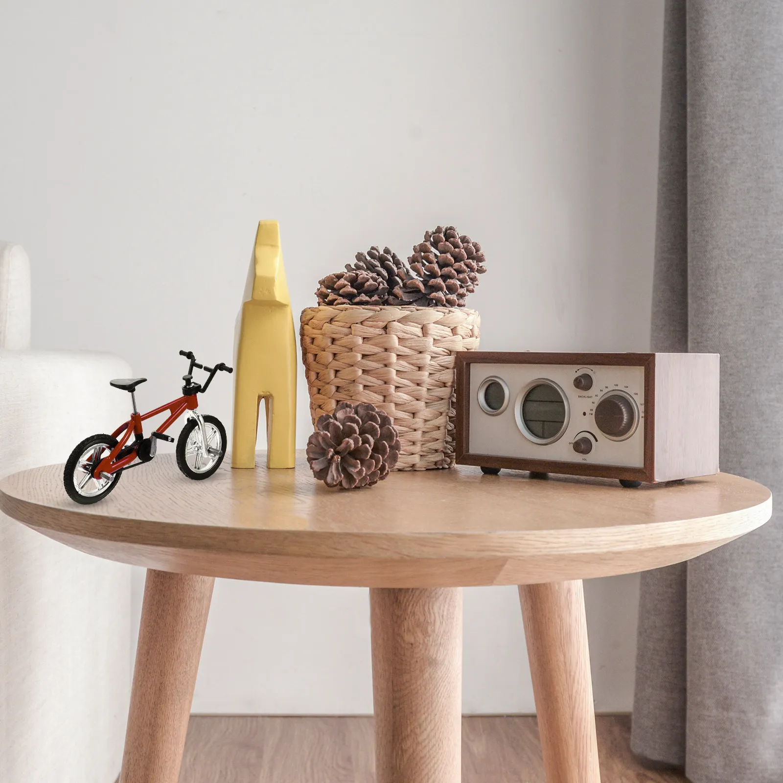 

3Pcs Alloy Finger Bike Bicycle Set Finger Coordination Training Stress Relief Plaything Stress Relief Toys