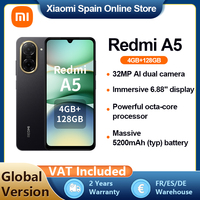 Global Version Xiaomi Redmi A5 Smartphone 32MP AI Dual Camera 6.88 Inch Display Face Unlock 5200mah Battery 4GB 128GB