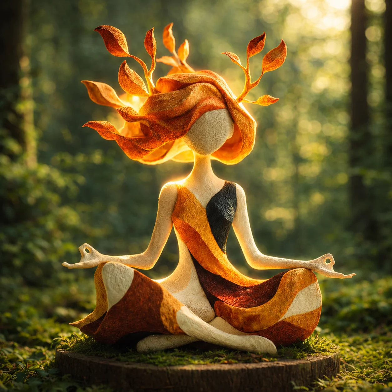 Resin Goddess Of Nature Statue Sculpture 10x8x5CM Small Mythical Figurine Home Table Desktop Garden Ornament Gift Elegant Decor