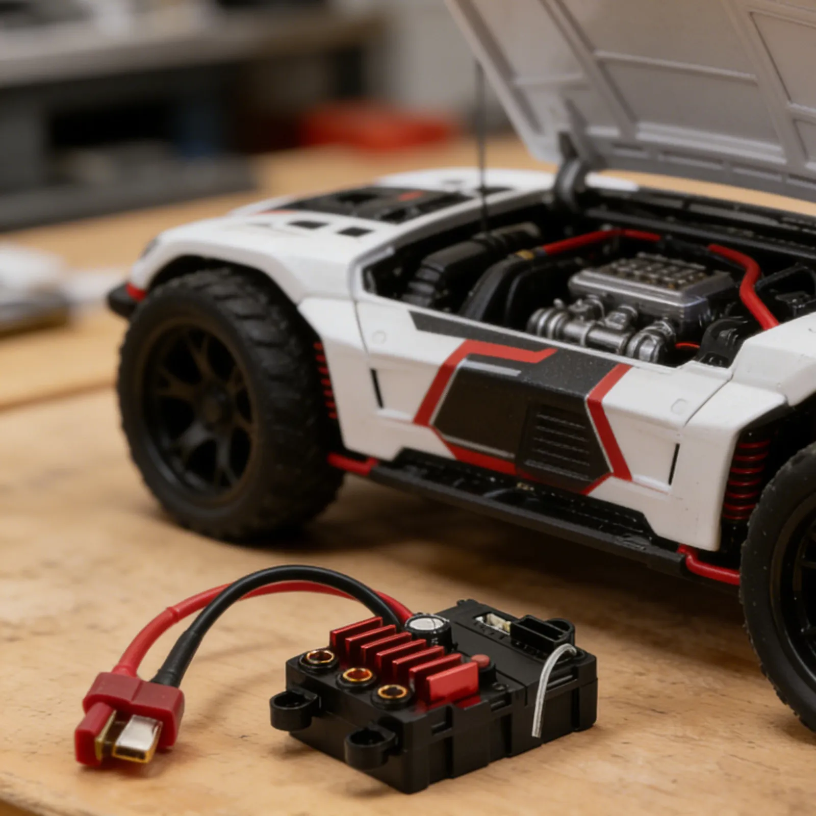 

Бесщеточный электронный регулятор скорости (ESC) для радиоуправляемых машин: плавное ускорение, плавное замедление, стабильное приемание сигнала, широкий диапазон применения