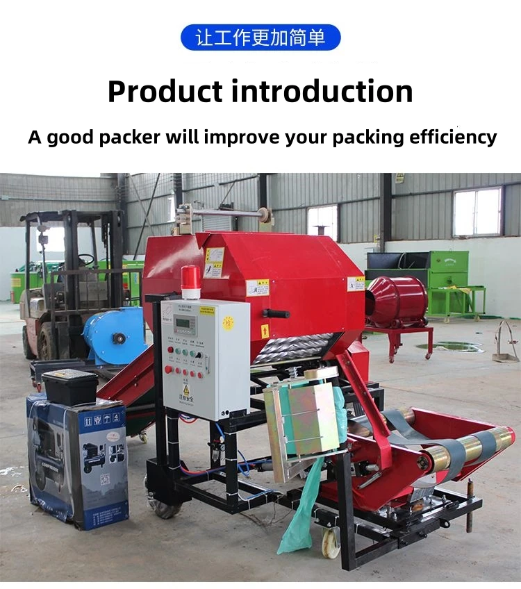 Automatic Silage Baler Agricultural Machinery Automatic Agricultural Mulching Hay Baler