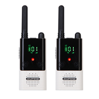 2PCS Baofeng BF-T9  2.2CM Thin Walkie Talkie  PMR  LCD menu operation  USB Charge   Two Way Radio