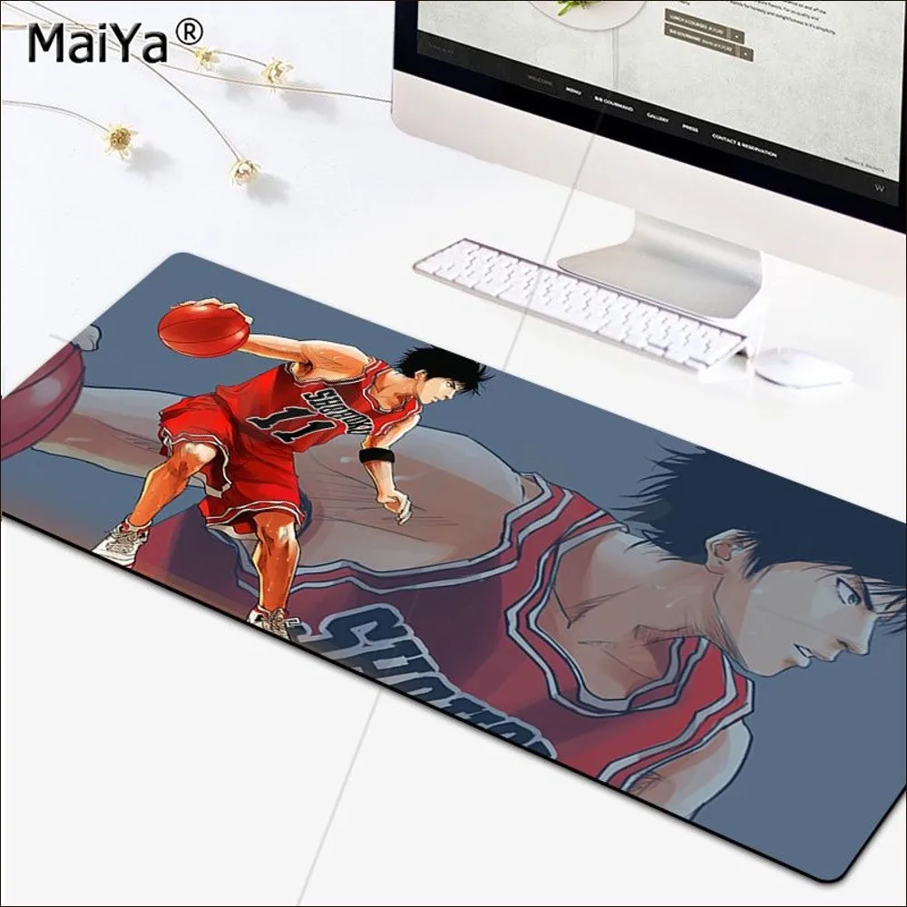 Slab Dunk Borracha Durável Mousepad, Mouse Mat, Pad Tamanho para CSGO Game Player, Desktop, PC, Computador, Laptop, Bonito