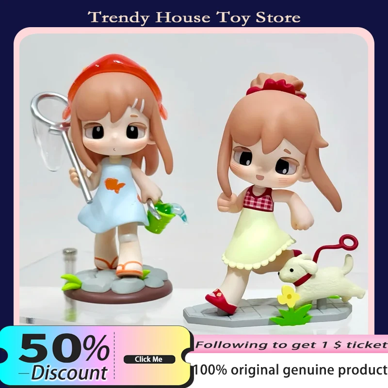 

Новый оригинальный дневник настроения Yozco, 100% серия, слепая коробка, милая Коллекционная модель, кукла, мультяшный декор комнаты, игрушки, загадочная коробка, подарок на день рождения