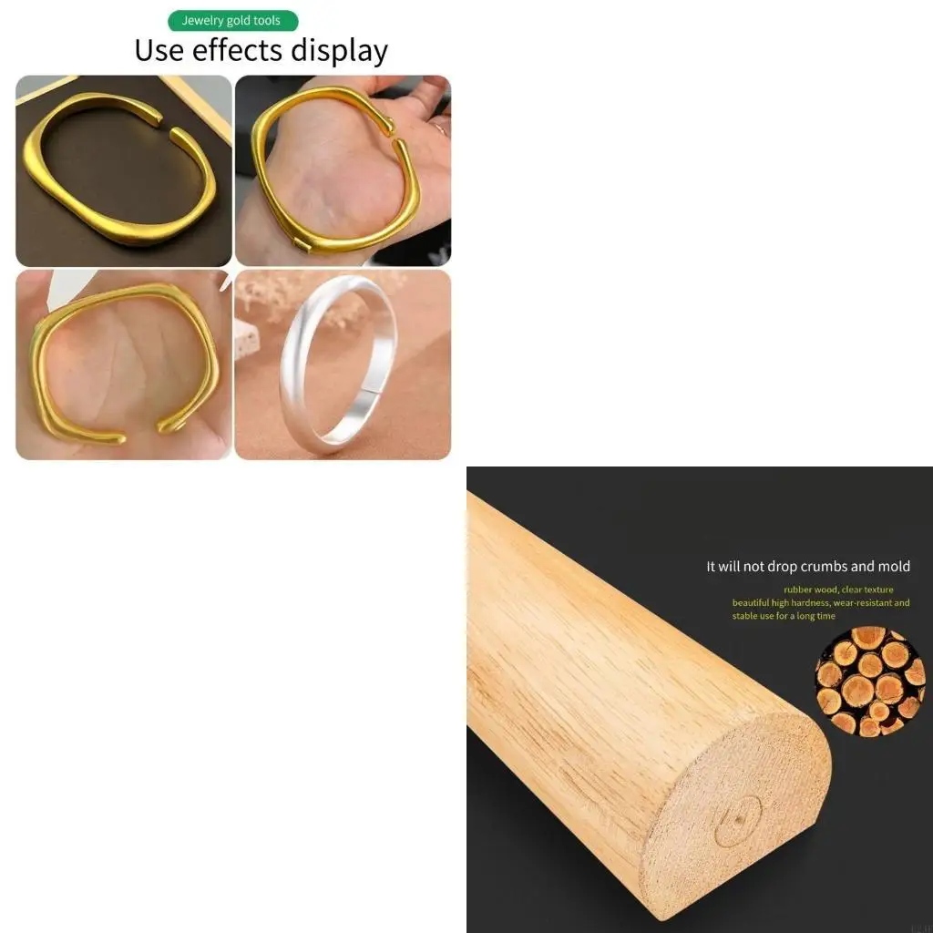 

Round Mandrel for Deformed Bracelet Adjustments Jewelry Repair Tool