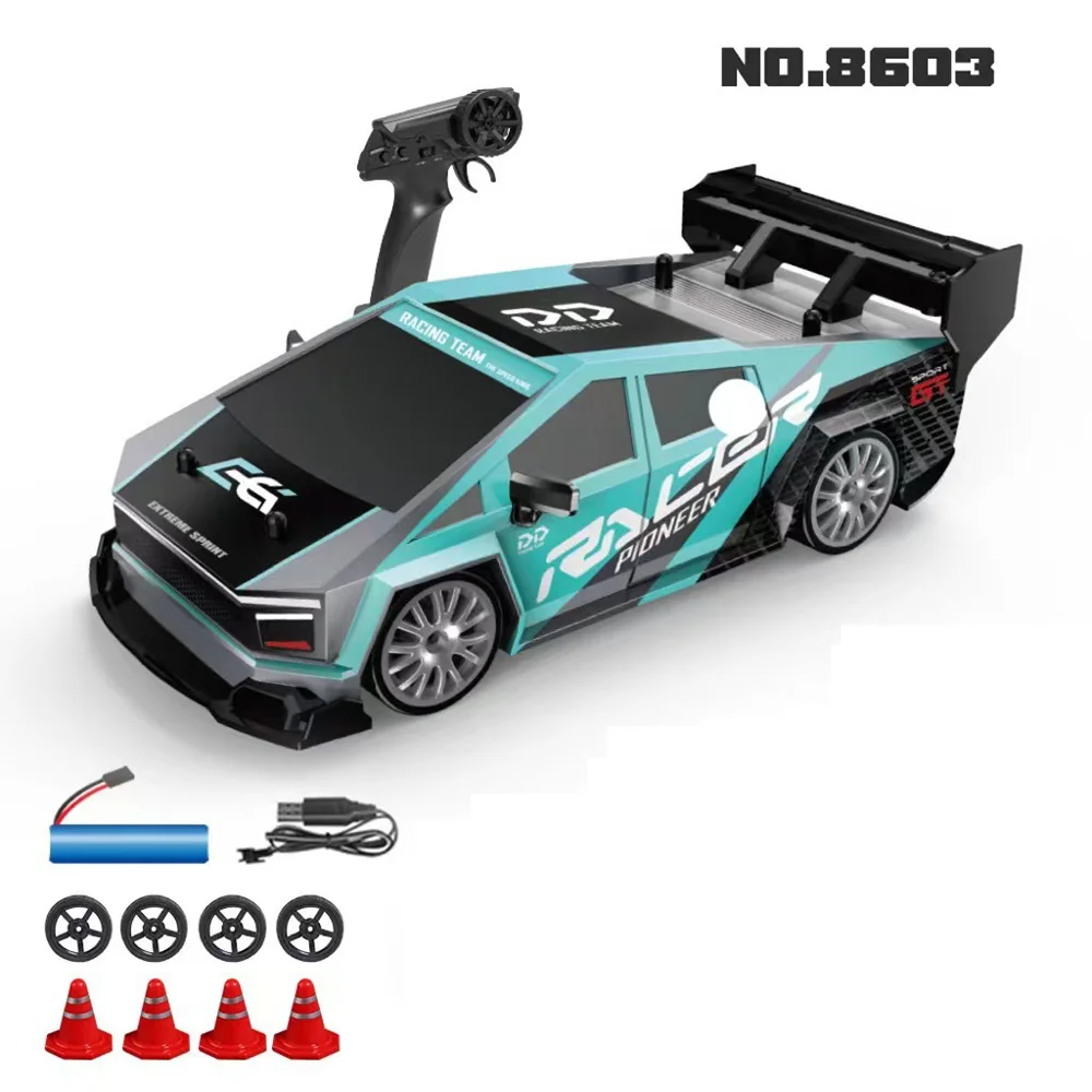 

1:16 4WD RC Drift Car | 30km/H High-Speed Racing Vehicle | Remote Control Drift Racing Car |Premium Toy Gift for Kids & Adults