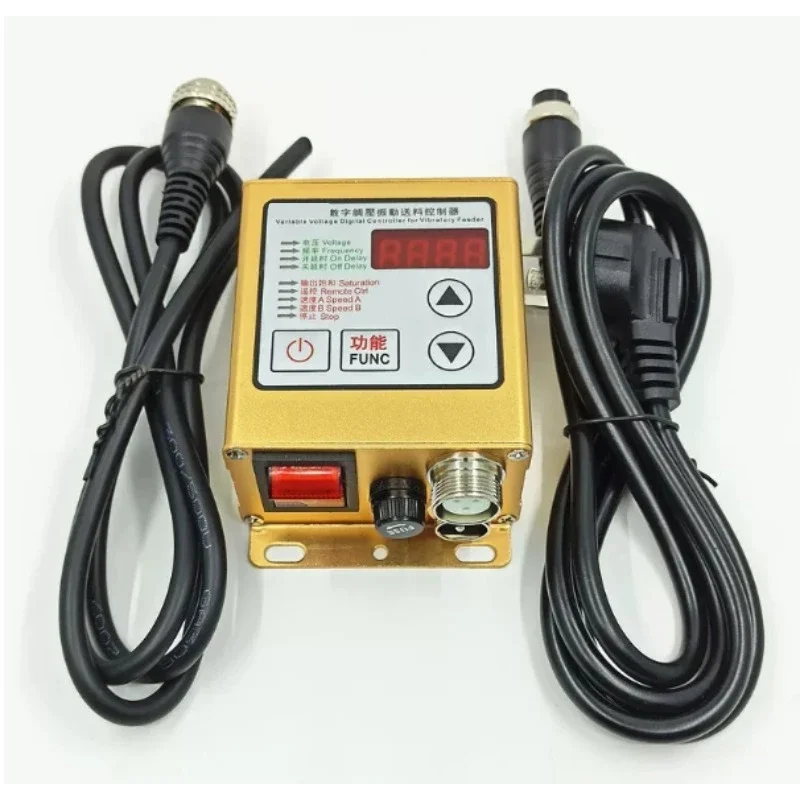 CUN-SDVC20-S Digital Vibration Feeding Controller, Pressure Regulation Vibration Disk Controller with Full Stop Function