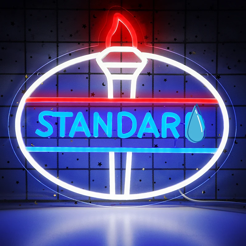 

Standard Neon Sign for Wall Decor Garage Led Neon Light for Man Cave Led Light Sign for Auto Room Repair Shop 5V USB Powered