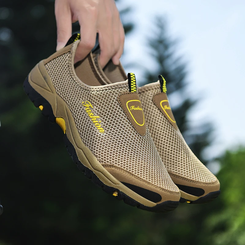 

Men's Summer Sports Shoes Anti-skid and Wear-resistant Soles New Discount Shoes for Outdoor Hiking Casual and Breathable Shoes
