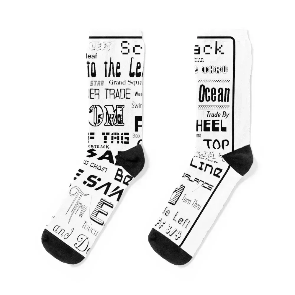 

SQD Newspaper Socks luxury Men's gift moving stockings Socks Male Women's