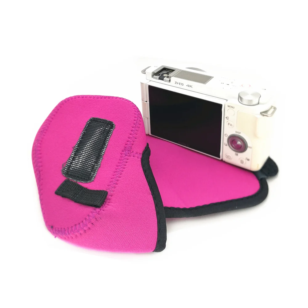 ZVE10 Neoprene Soft Camera bag Case Cover Pouch for Sony ZV-E10 with E PZ 16-50mm f/3.5-5.6 OSS Lens SELP1650