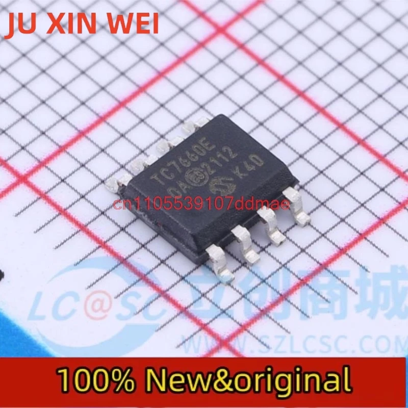 12PCS   TC7660EOA TC7660 Switching Voltage Regulator Chip Packaging SOP-8 Brand New Original