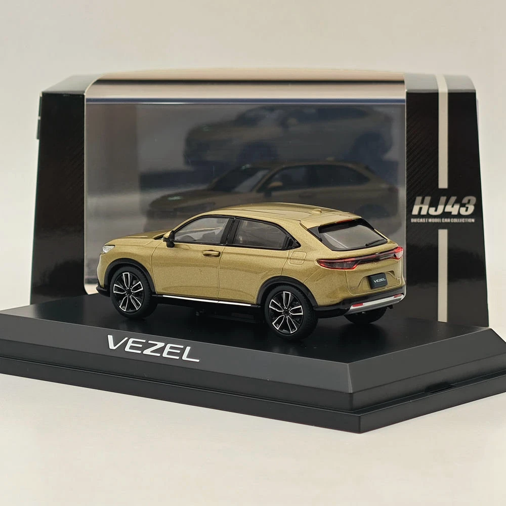 Hobby japon 1/43 VEZEL e:HEV Z sable kaki (P) HJ432002K modèle de voiture moulé sous pression Collection limitée Auto jouets cadeau