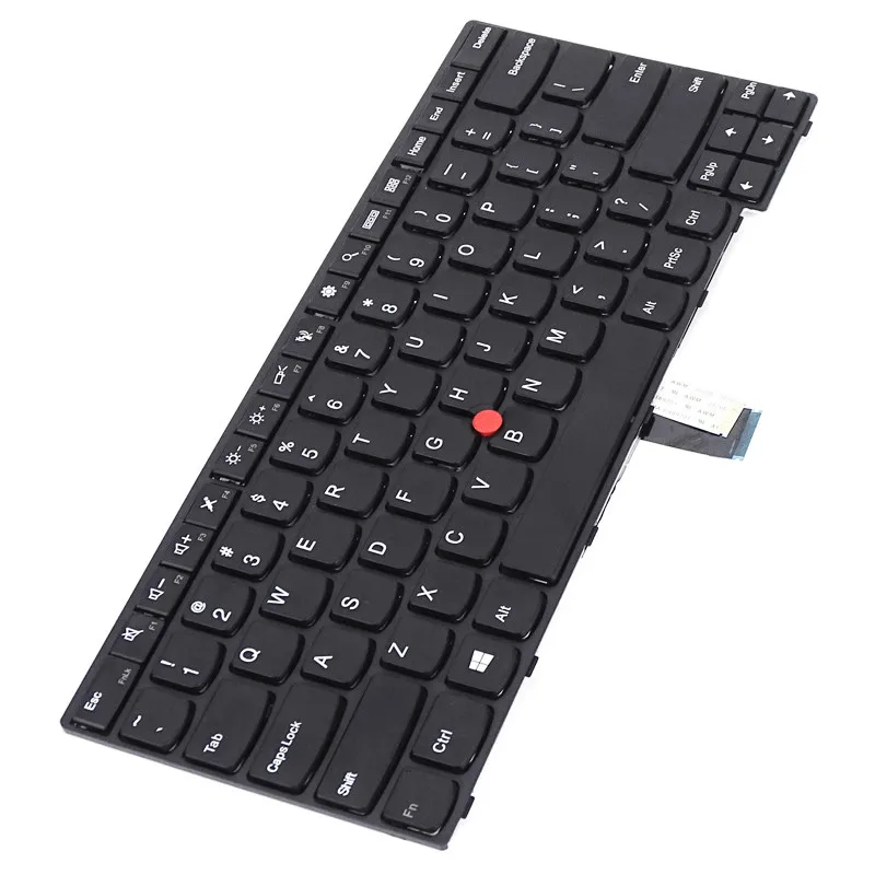 Teclado en inglés para portátil, accesorio para Lenovo ThinkPad E450, e450c, E455, E460, E465, W450, E460C, 04X6181, EE. UU.