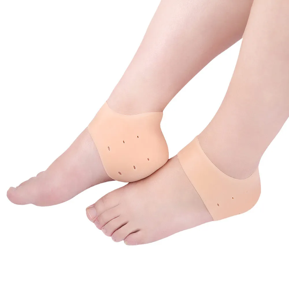 Rubber Foot Heel Crack Dry Protective Socks for Women with Cracked Feet, Anti Split Foot Bag for Men with Cracked Heels