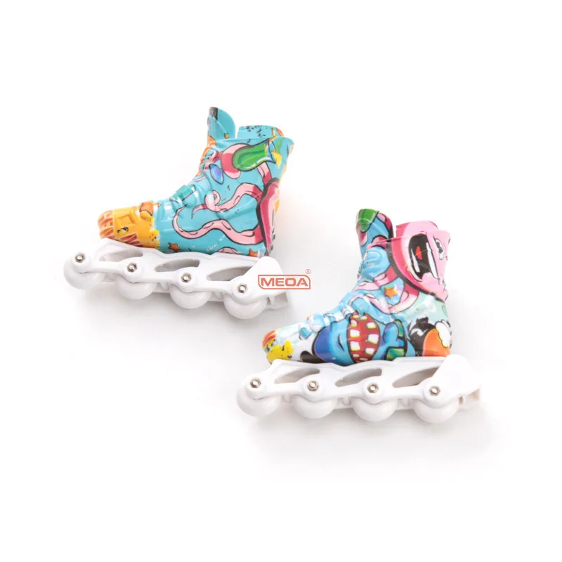 Dziecięce rolki na palce Mini deskorolki na palce Trampki do skateboardingu Narzędzia sportowe Montaż Kreatywne buty do skateboardingu Buty dla lalek