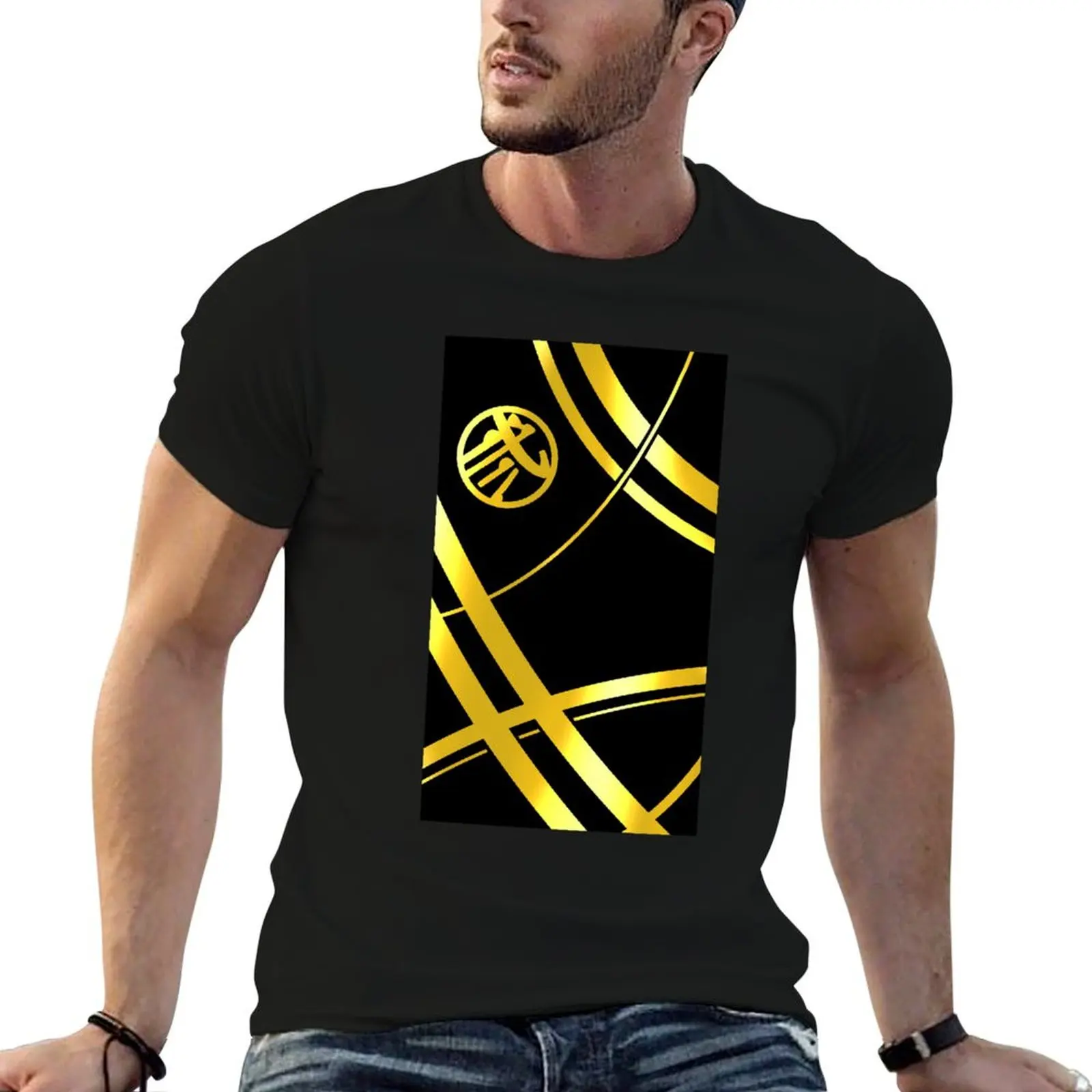 

man Gold funny man t Kamuy Golden T-Shirt summer shirts Tarot: t shirt