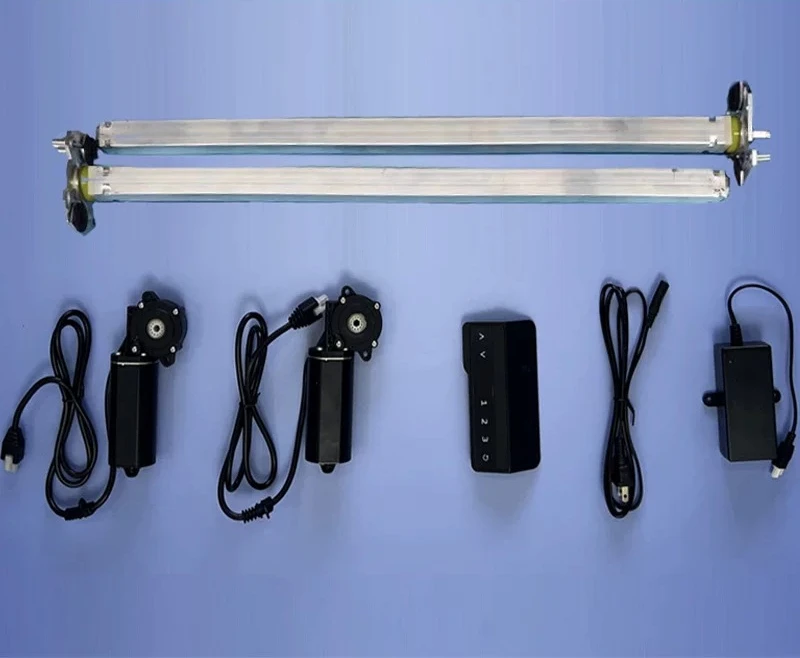 Electric Linear Actuator 24V Telescopic Stroke Heavy Duty Aluminum Profile for DIY Height Adjustable Study Desk Lifting Column