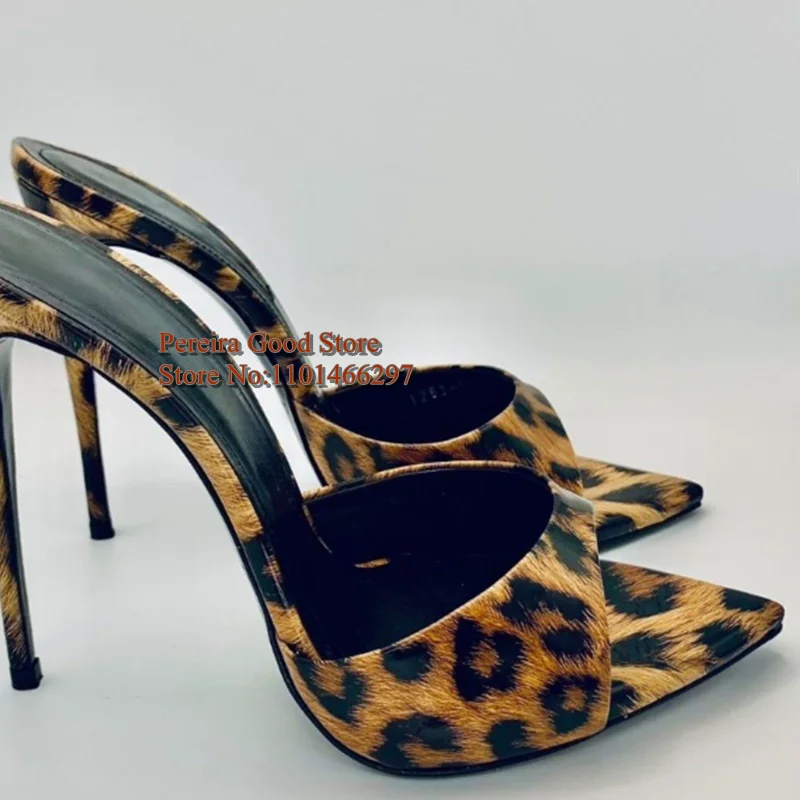 Candy Colors Pointy Toe Women Slippers Fabric Cloth Slip On Stiletto High Heels Female Sandals Yellow Blue Stretch Banquet Shoes
