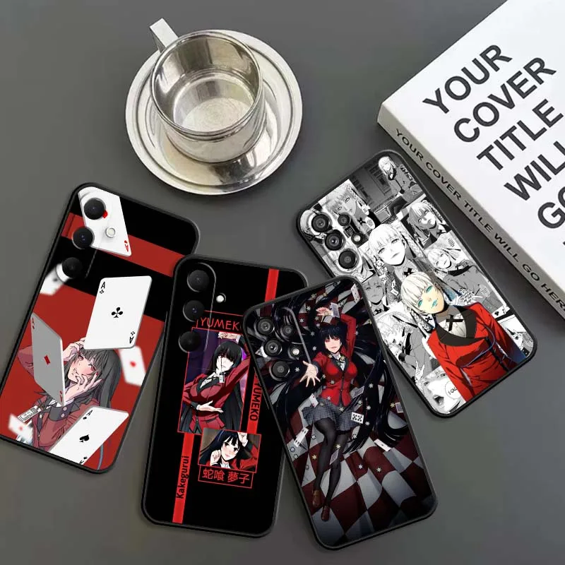

Kakegurui Cool Anime For Samsung A73 A72 A71 A55 A54 A53 A52 A51 A13 A22 A16 A15 A05s A14 A05 A06 5G Black Phone Case